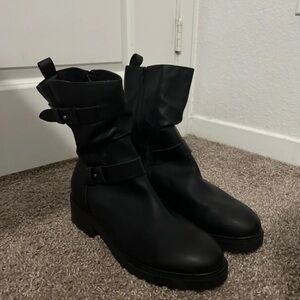 Amazon Essentials Black Ankle Boots